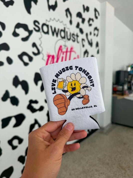 Belleville Live Music Koozie