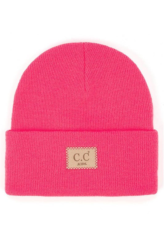 C.C Kids Classic Rib Beanie: