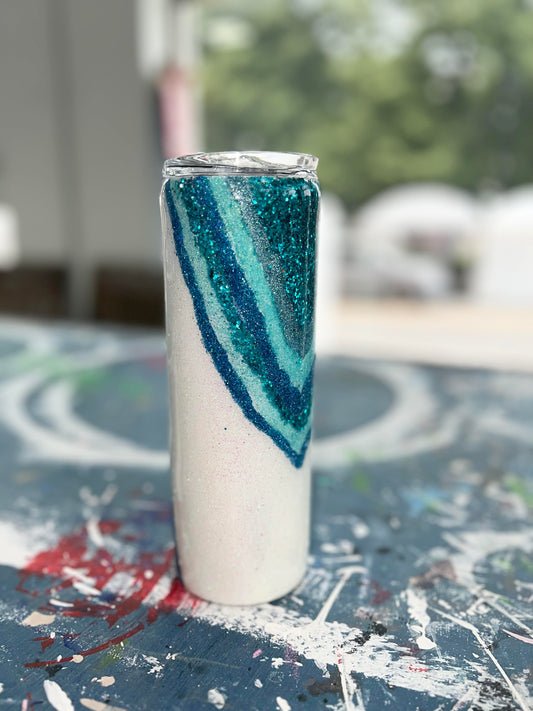 Blue Geode Tumbler