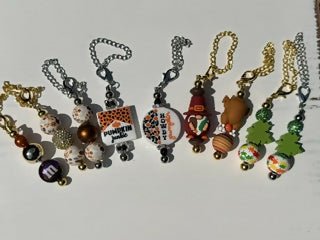 Fall Theme Tumbler/Bag Charm