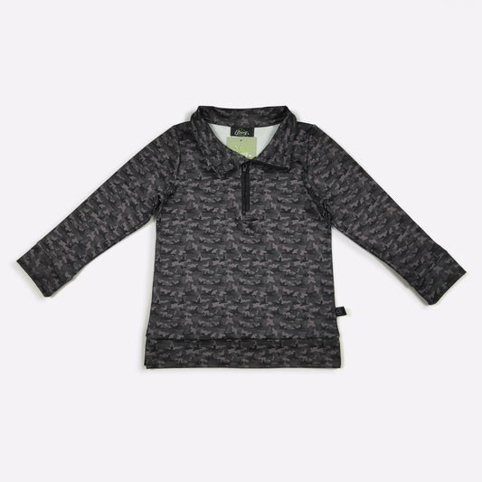 Midnight Camo Quarter Zip