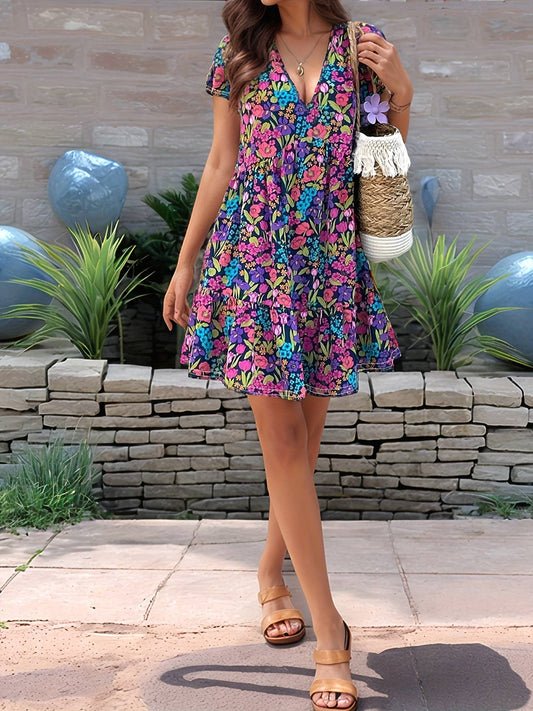 Floral Print Dress